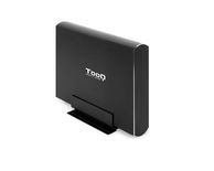 CAJA EXTERNA USB 3.5'' SATA 3.0 NEGRO TOOQ