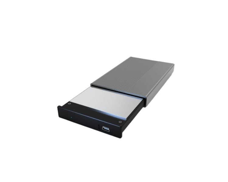 CAJA EXTERNA HDD 2.5'' SATA-USB GRIS 3GO