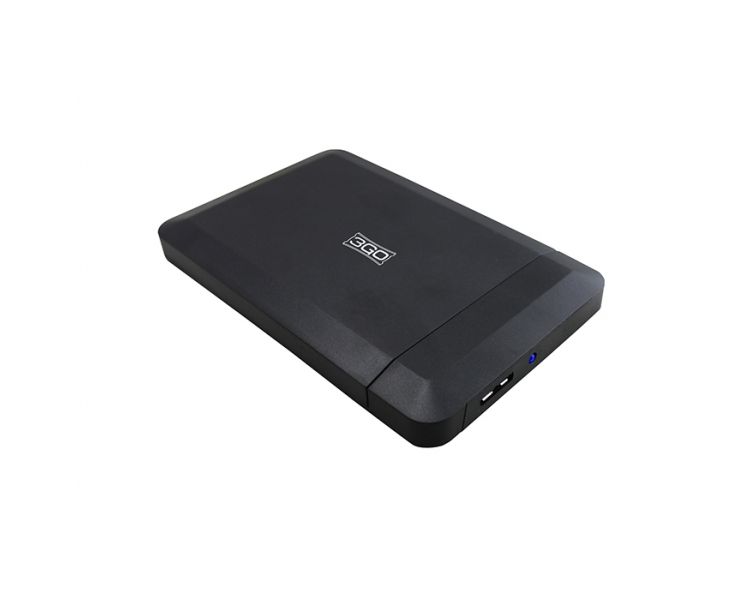 CAJA EXTERNA HDD 2.5'' SATA-USB 3.0 SCREWLESS NEGRO 3GO
