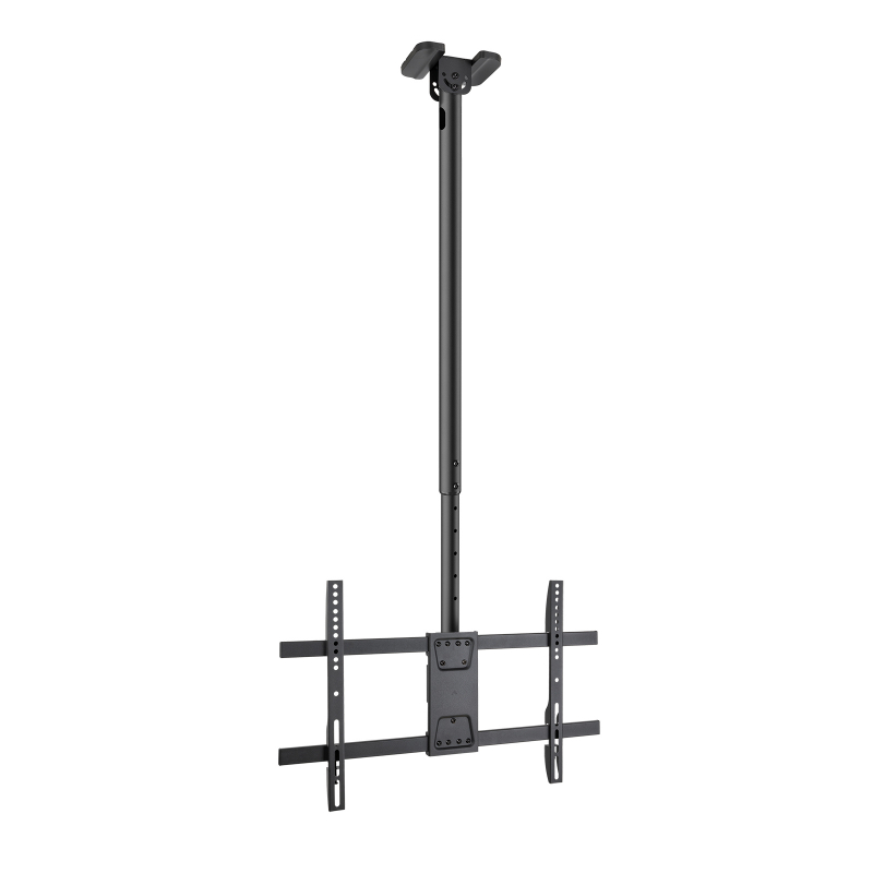 SOPORTE TECHO PANTALLAS 43"-86" GIRO/INCLINABLE XL NEGRO TOOQ