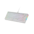 TECLADO MECANICO MKMINIPRO SWITCH BROWN RGB BLANCO MARS GAMING