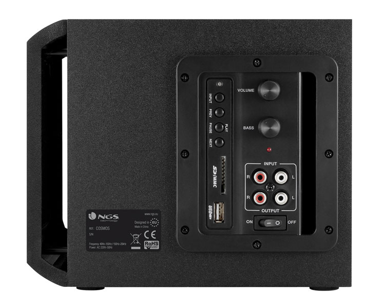 ALTAVOCES COSMOS 2.1 NEGRO NGS