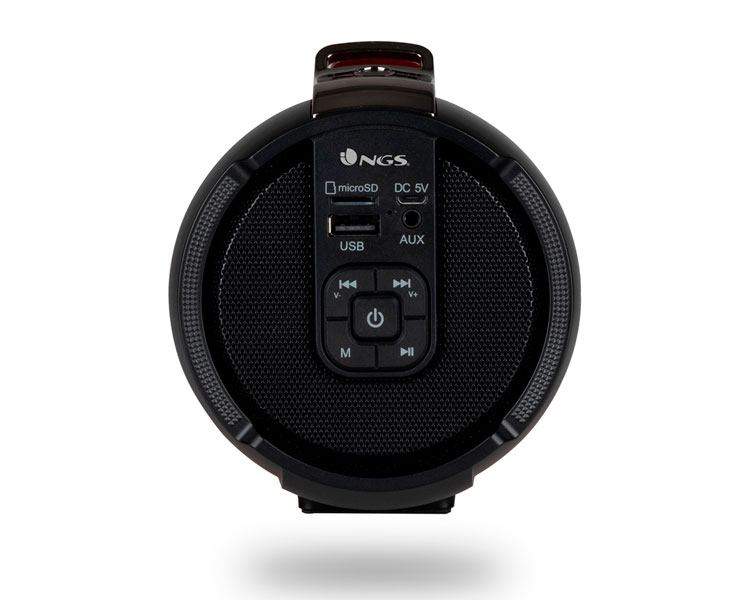 ALTAVOZ BLUETOOTH ROLLER TEMPO NEGRO NGS