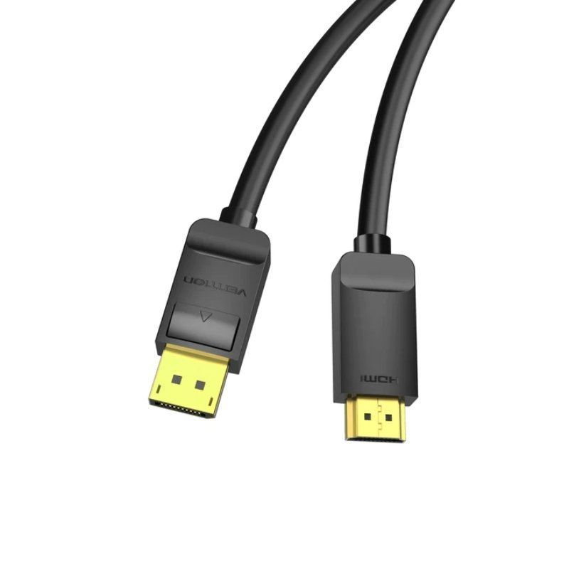 CONVERSOR DISPLAYPORT/M A HDMI/M 2 M NEGRO VENTION