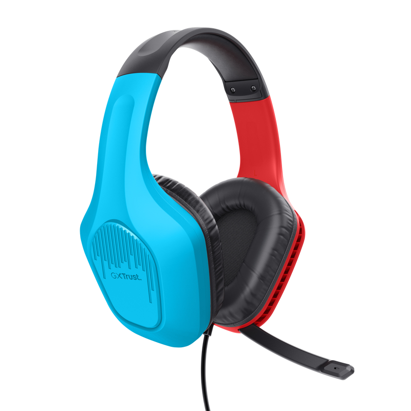 AURICULAR GAMING GXT416S ZIROX ROJO/AZUL TRUST