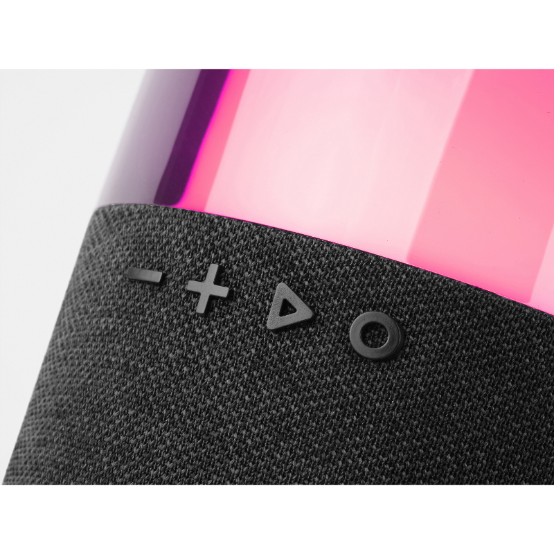 ALTAVOZ BLUETOOTH RGB MS-FLOW 360º NEGRO MARS GAMING