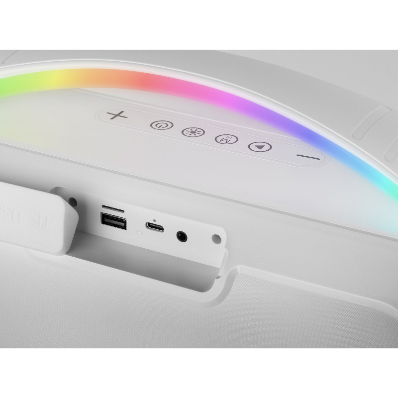 BARRA SONIDO BLUETOOTH RGB MS-PULSE RGB BLANCO MARS GAMING