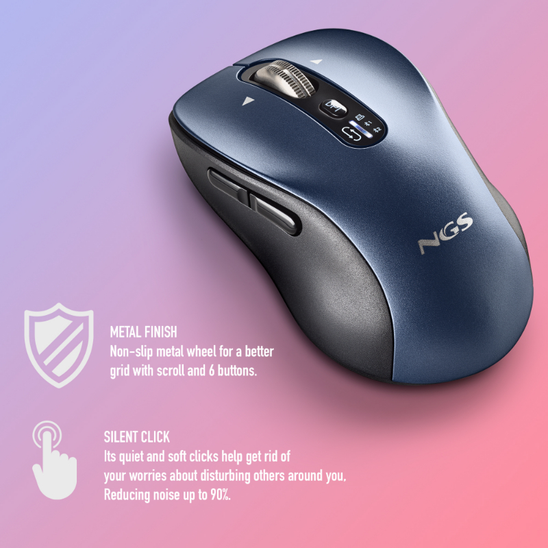 RATON OPTICO WIRELESS INFINITY RB AZUL NGS
