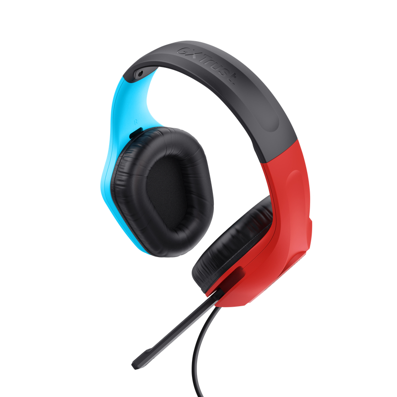 AURICULAR GAMING GXT416S ZIROX ROJO/AZUL TRUST