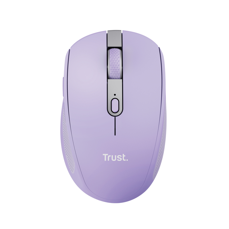 RATON OPTICO WIRELESS MULTIDISPOSITIVO OZAA MORADO TRUST