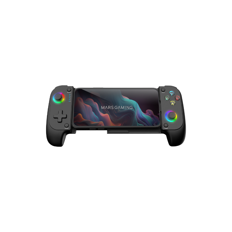 GAMEPAD MGP-X NEON RGB NEGRO MARS GAMING