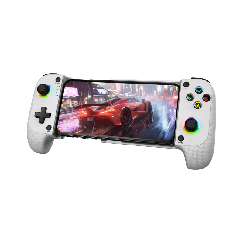 GAMEPAD MGP-X NEON RGB BLANCO MARS GAMING