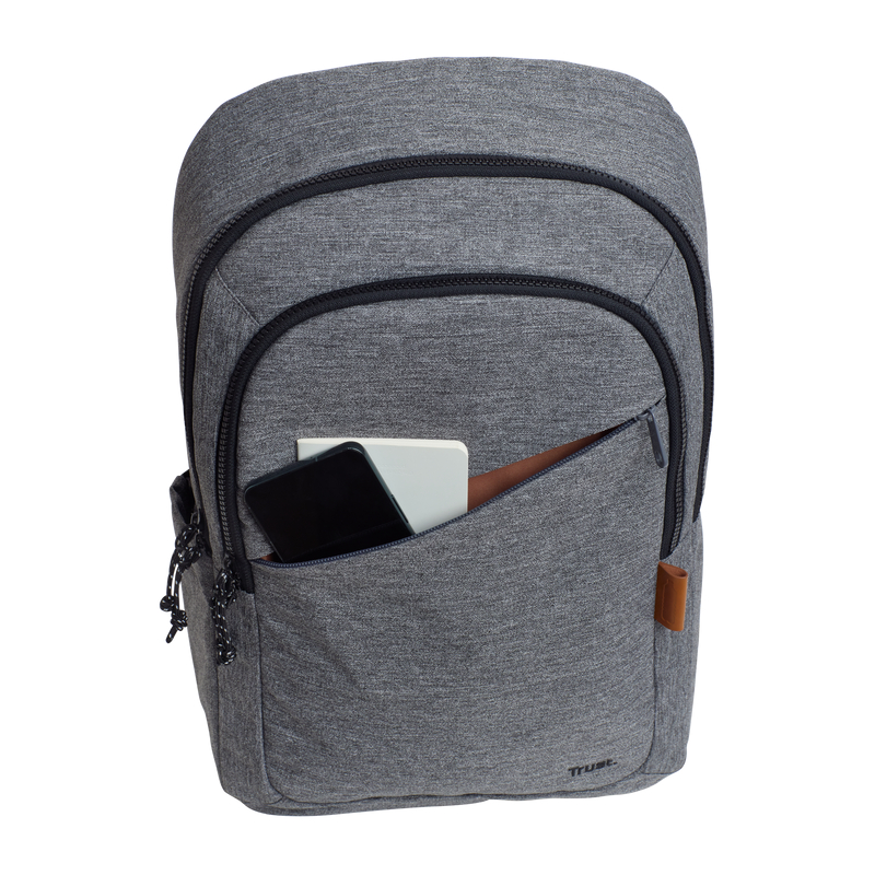 MOCHILA AVANA 16" GRIS TRUST