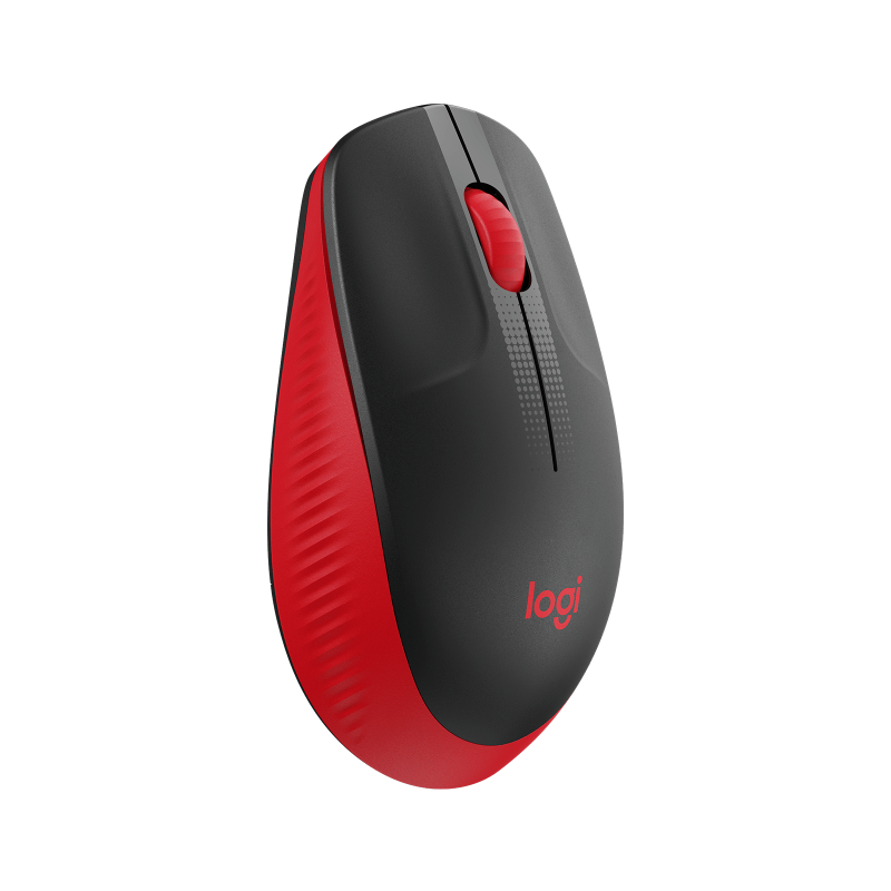 RATON OPTICO WIRELESS M190 ROJO LOGITECH
