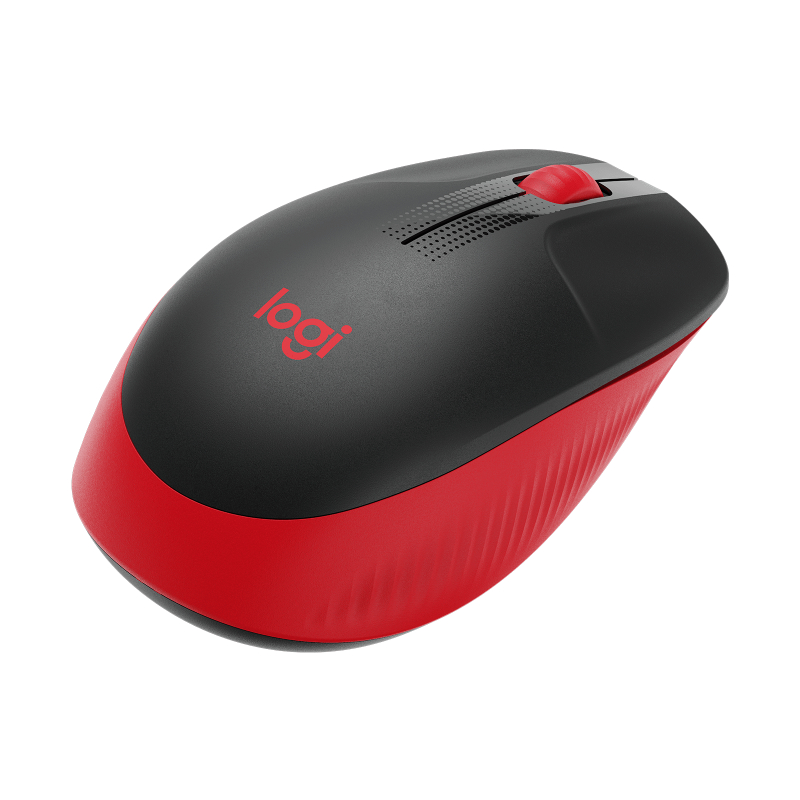RATON OPTICO WIRELESS M190 ROJO LOGITECH