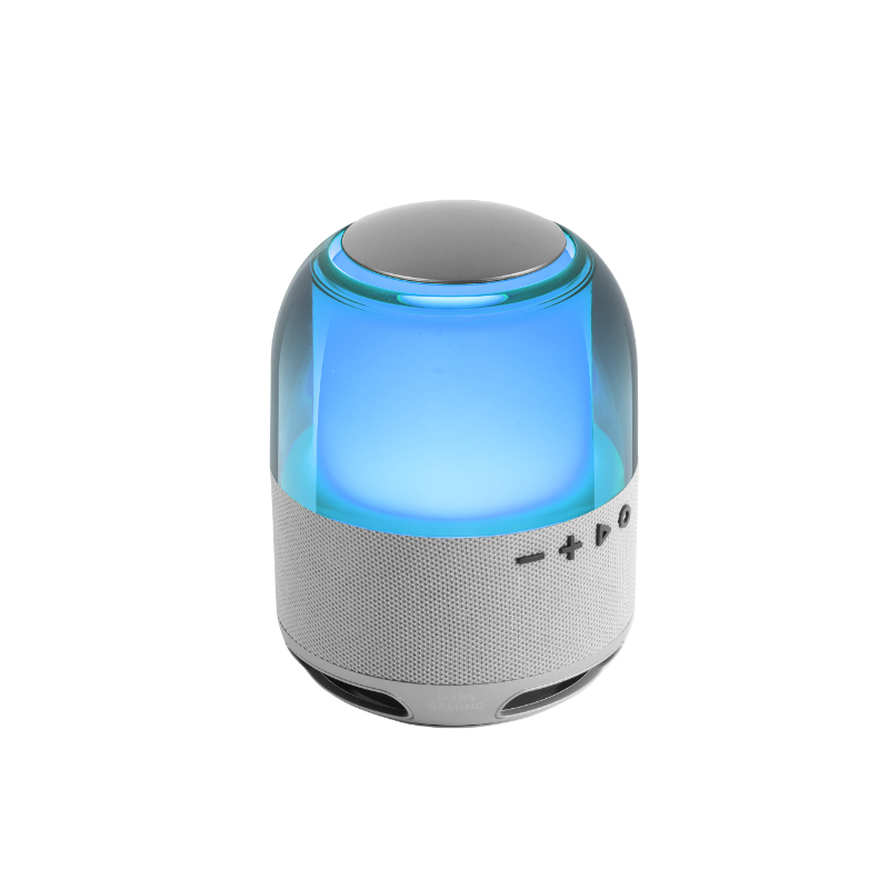 ALTAVOZ BLUETOOTH RGB MS-FLOW 360º BLANCO MARS GAMING